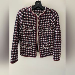 Zara Tweed Jacket, XS, Mixed color